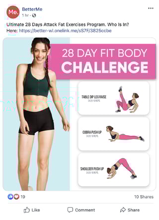 fb challenge